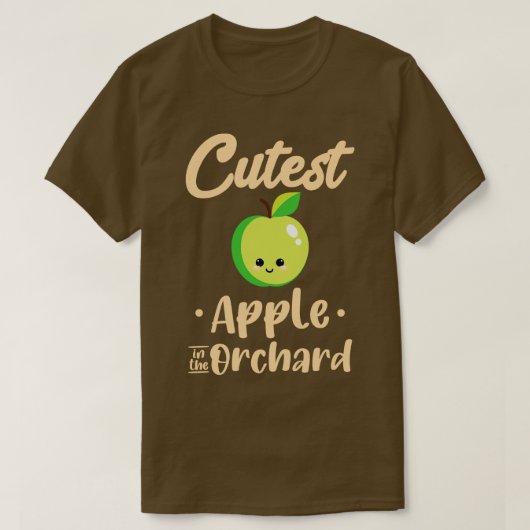 T-shirt Pomme Cutest Dans Les Fruits Du Verger (Design devant)
