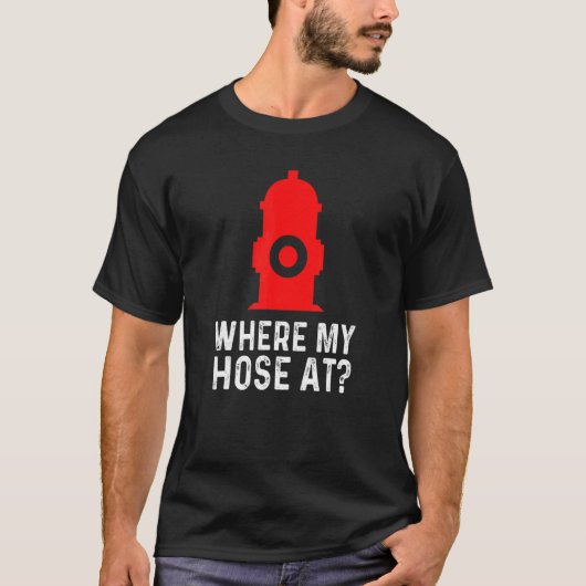 T-shirt Pomme De Feu À Feu Où Mon Tuyau À (Devant)