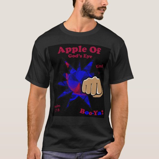 T-shirt Pomme de l'oeil de Dieu le genre Tee (Devant)