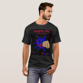 T-shirt Pomme de l'oeil de Dieu le genre Tee (Devant entier)