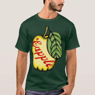 T-shirt Pomme de pomme verte