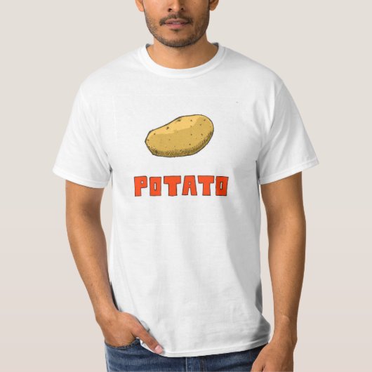 T-SHIRT POMME DE TERRE (Devant)