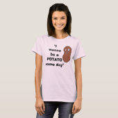 T-shirt Pomme de terre (Devant entier)