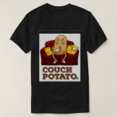 T-shirt Pomme de terre de canapé pour les ventilateurs de (Design devant)