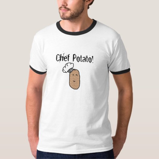 T-shirt Pomme de terre de chef ! (Devant)