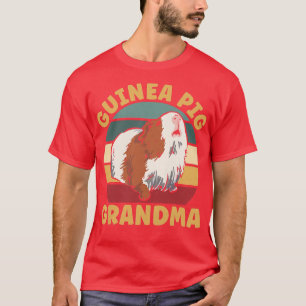 T-shirt Pomme de terre fourrure Filles Guinée Pig Grand-mè