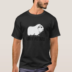 T-shirt Pomme de terre fourrure Graphique Guinée Pochon pr