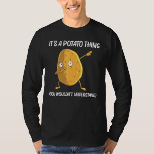 T-shirt Pomme De Terre Pour Hommes Femmes Légumes Root Cro