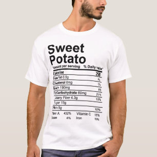 T-shirt Pomme de terre sucrée