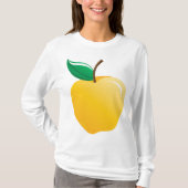 T-shirt Pomme Dorée Fruit Jaune Clair (Devant)