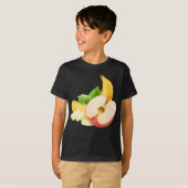 T-shirt Pomme et banane (Devant entier)