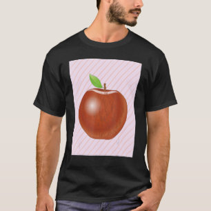 T-shirt Pomme Fruit Alimentation Végétalien Vitamines Frui