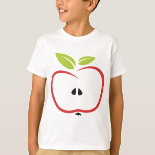 T-shirt Pomme Fruit rouge sain