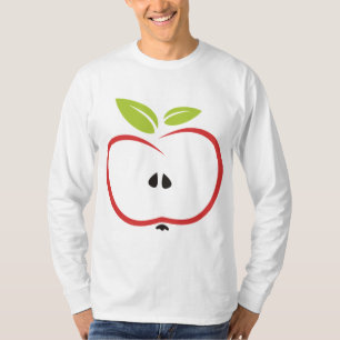 T-shirt Pomme Fruit rouge sain