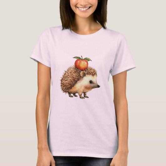 T-shirt Pomme Hérisson (Devant)