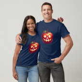 T-shirt Pomme Jack O'Lantern (Unisexe)