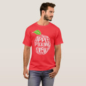 T-shirt Pomme Picking Crew Pomme Orchard Cadeau Picking Cr (Devant entier)