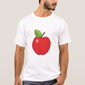 T-shirt Pomme rouge (Devant)