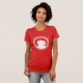 T-shirt Pomme Rouge femme (Devant entier)