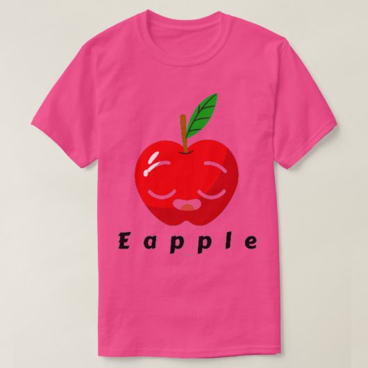 T-shirt Pomme tranquille (Design devant)