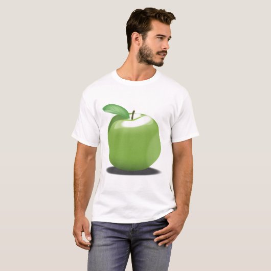 T-shirt Pomme verte (Devant entier)