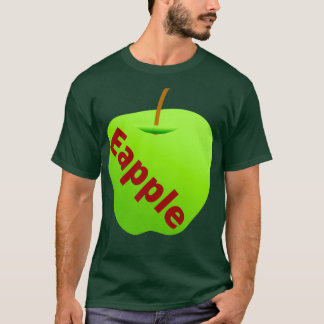 T-shirt Pomme verte Eapple Funny Eapple 2
