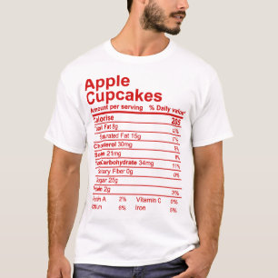 T-shirt Pommes Cupcakes