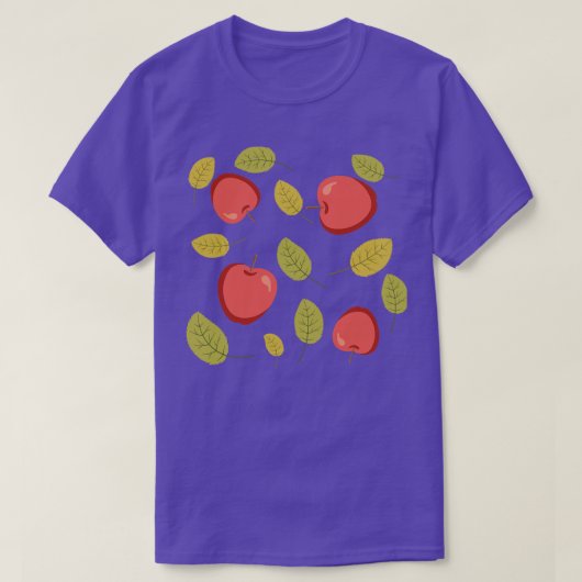 T-shirt Pommes de automne mignonnes (Design devant)