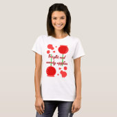 T-shirt pommes de sucrerie (Devant entier)