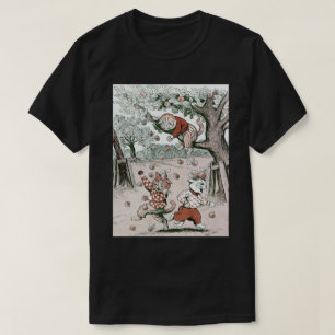 T-shirt Pommes et chats, Louis Wain