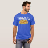 T-shirt pommes frites (Devant entier)