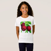 T-Shirt "Pommes sur une branche" (Devant entier)