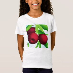 T-Shirt "Pommes sur une branche"