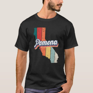 T-shirt Pomona City Retro Maison Vintage Californie