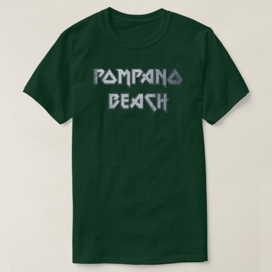 T-shirt Pompano Beach FL (Design devant)
