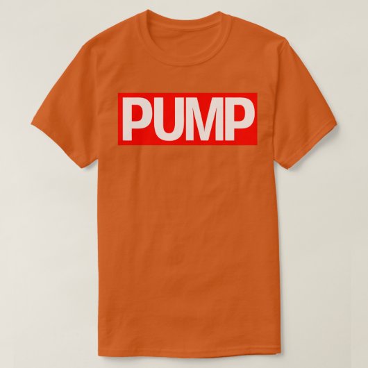 T-shirt pompe (Design devant)