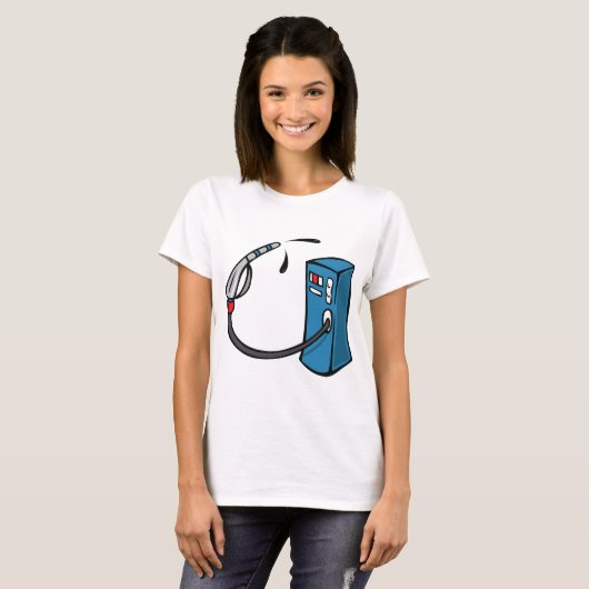 T-shirt Pompe à gaz (Devant entier)