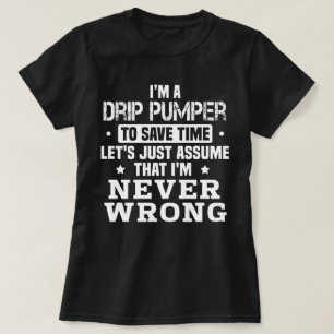 T-shirt Pompe à goutte