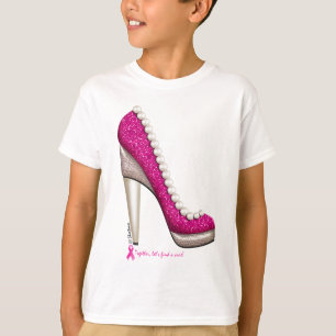 T-shirt Pompe de perle de parties scintillantes de
