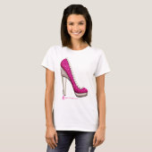T-shirt Pompe de perle de parties scintillantes de (Devant entier)