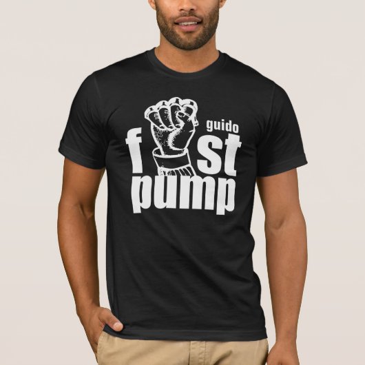 T-shirt pompe de poing de Guido (Devant)