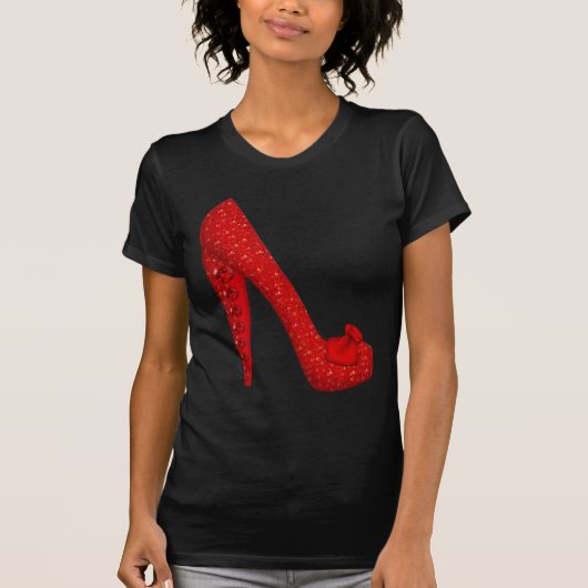 T-shirt Pompe de rubis de Dorothy (Devant)