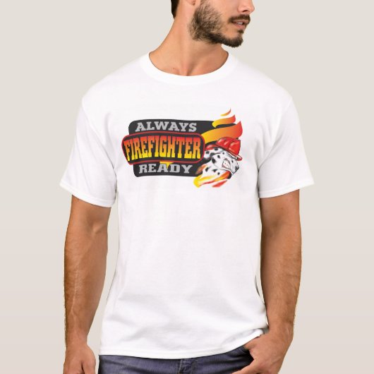 T-shirt pompier (Devant)