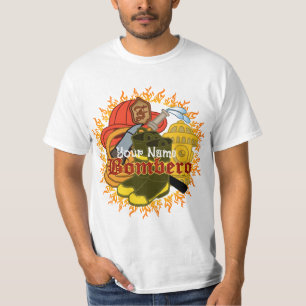 T-shirt Pompier Bombero