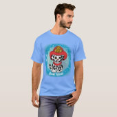 T-shirt pompier Chien Chien Chien Chien Chien (Devant entier)