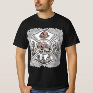 T-shirt Pompier croisé maltais