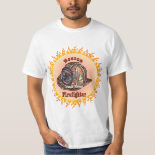 T-shirt Pompier de Boston