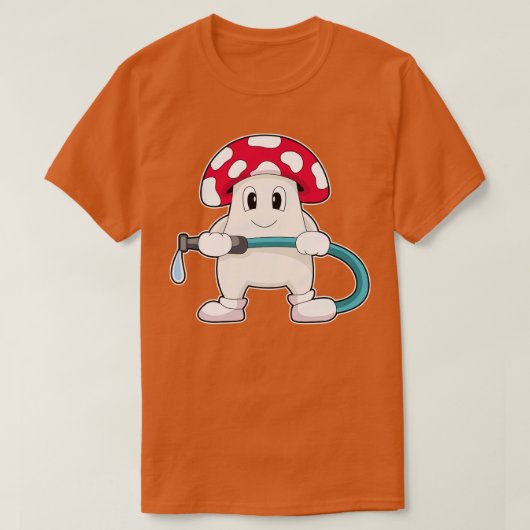 T-shirt Pompier de champignon extincteur (Design devant)