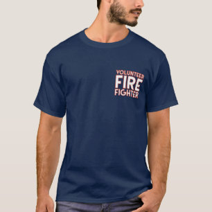 T-shirt Pompier de pompier volontaire Service pompier