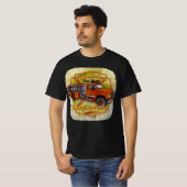 T-shirt Pompier dévoué (Devant entier)